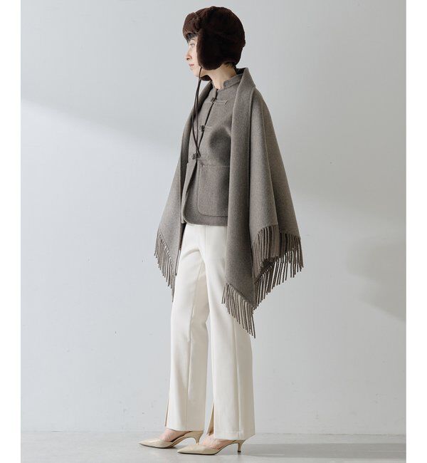  「【Christian AKS】Wool Fringe Stole」|マフラー|