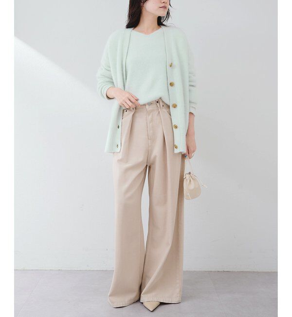  「フォックスウールロングカーディガン」|ニット・セーター|