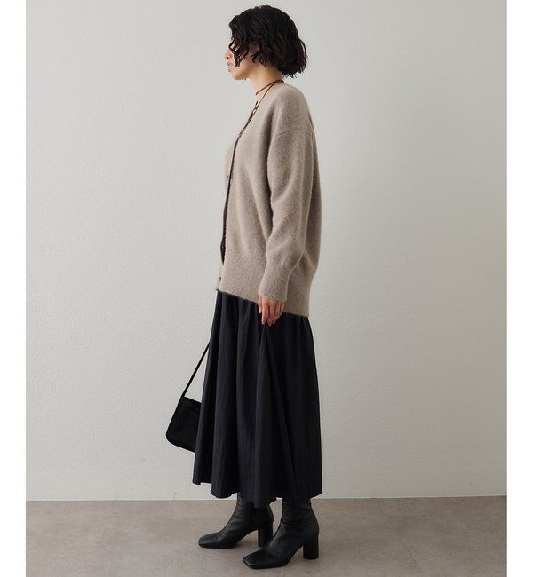  「フォックスウールロングカーディガン」|ニット・セーター|