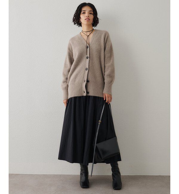  「フォックスウールロングカーディガン」|ニット・セーター|