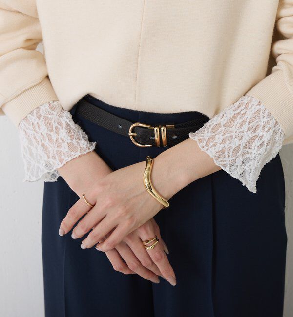  「 裾シアーロンT」|Tシャツ・カットソー|