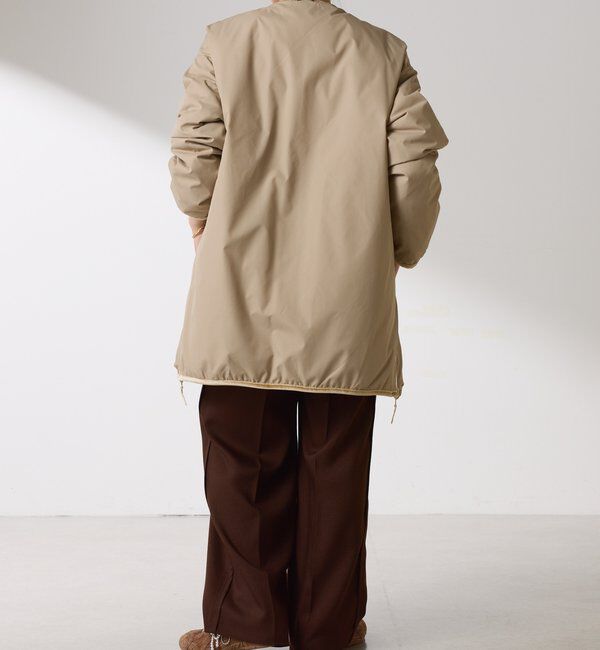  「ベロアパイピングリバーシブルコート」|その他|