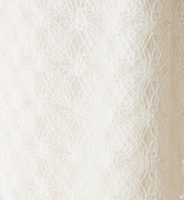  「レースワイドパンツ」|チノ|