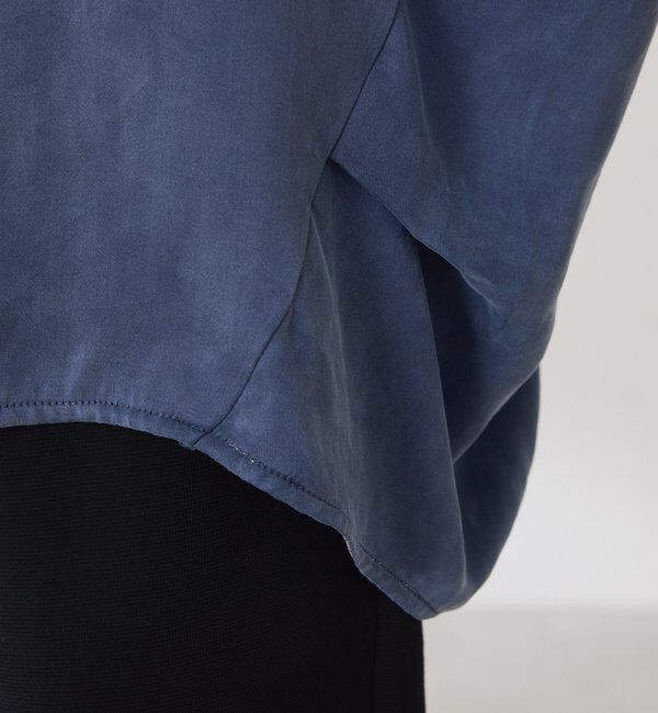  「スキッパー袖リブブラウス」|シャツ・ブラウス|