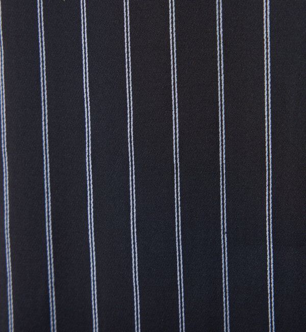  「袖シアーツイルストライプワンピース」|ワンピース|