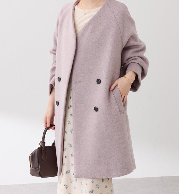  「ノーカラーダブルコート」|その他|