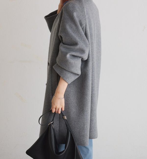  「ノーカラーダブルコート」|その他|