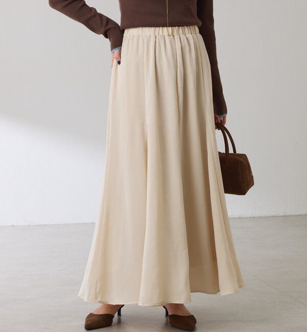  「アンチスタティックフレアスカート」|スカート|