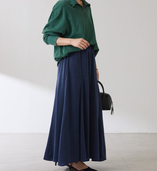  「アンチスタティックフレアスカート」|スカート|