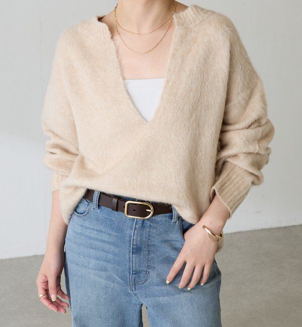  「【PAPILLONNER/パピヨネ】ゴールドバックルベルト」|ベルト|