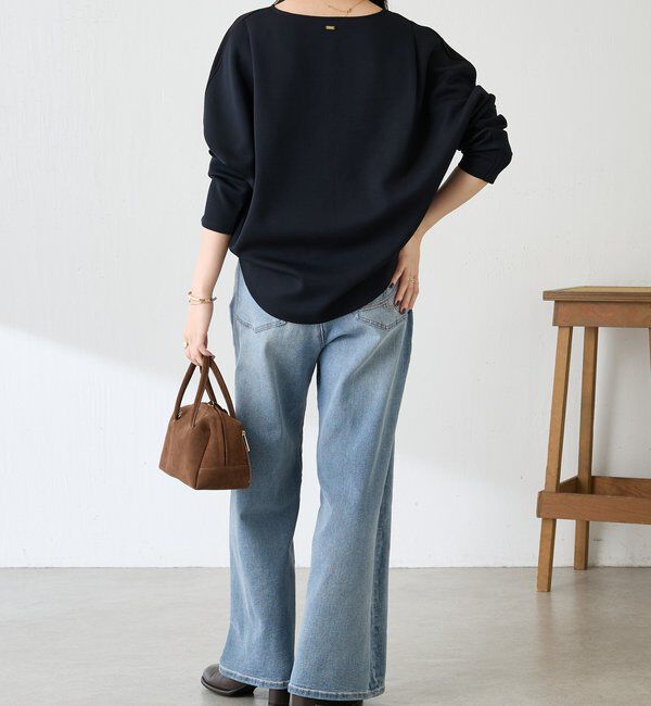  「リップルコンビダンボールプルオーバー」|Tシャツ・カットソー|