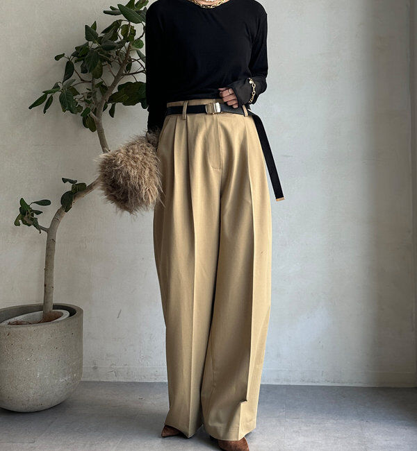  「【柔らかい着心地】袖シアーリブTEE」|Tシャツ・カットソー|