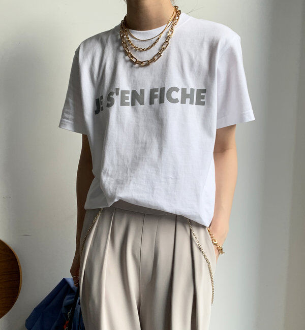 「【新色追加】JES'EN FICHEフロッキーロゴTEE」|Tシャツ・カットソー|