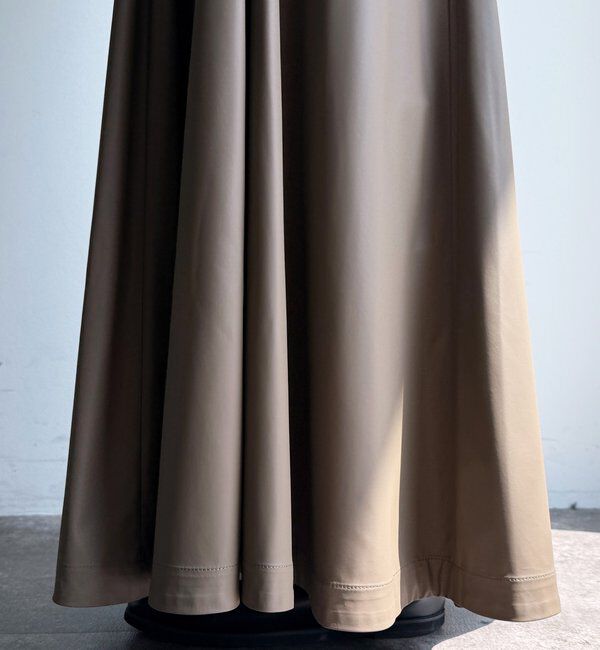  「ライトフェイクレザーフレアスカート」|スカート|