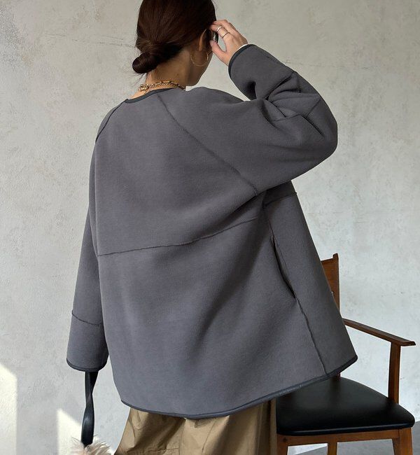  「リバーシブルボアコート」|その他|