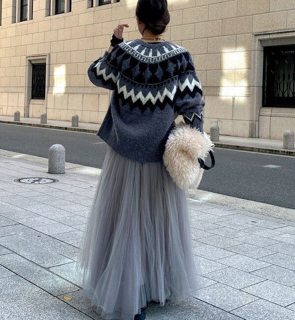  「ダブルチュールスカート」|スカート|