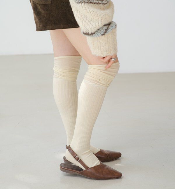  「【新色追加】2WAYハイソックス」|ソックス|