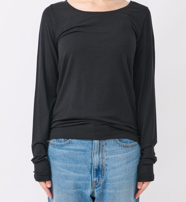  「【MYSELFbyRD（マイセルフバイリヴドロワ）】baseLongTee」|Tシャツ・カットソー|