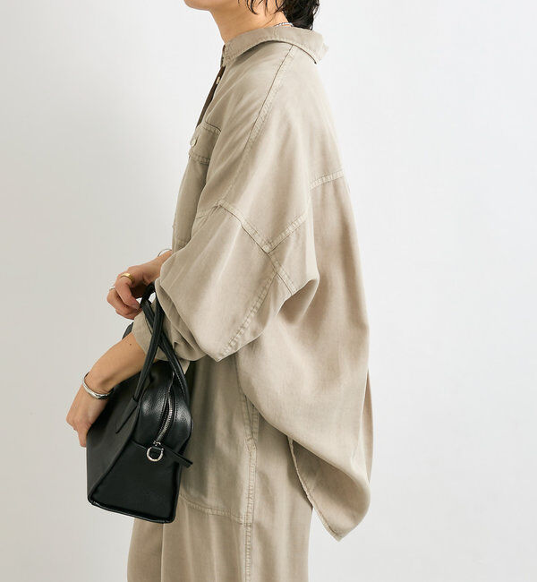  「【セットアップ可】ガーメントダイワイドシャツ」|シャツ・ブラウス|