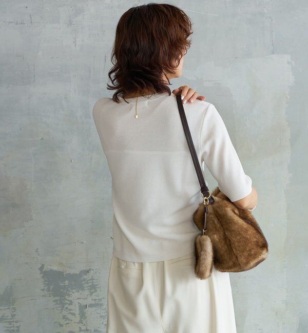  「【接触冷感】ゴブソデニットTee」|ニット・セーター|