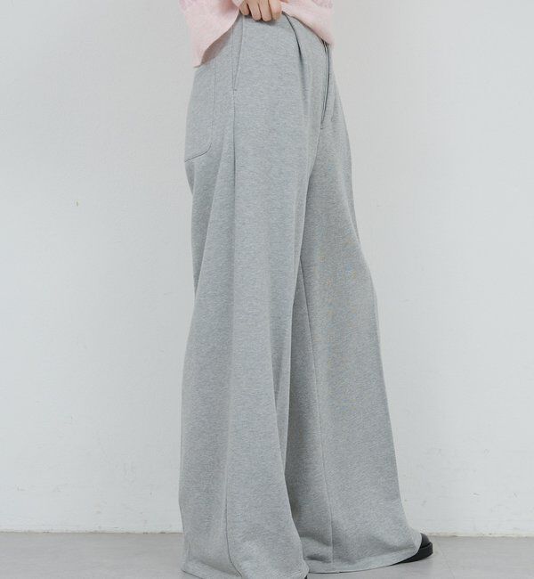  「【HERITANOVUM】 テリータックワイドパンツ」|チノ|