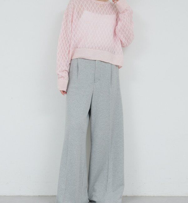  「【HERITANOVUM】 テリータックワイドパンツ」|チノ|