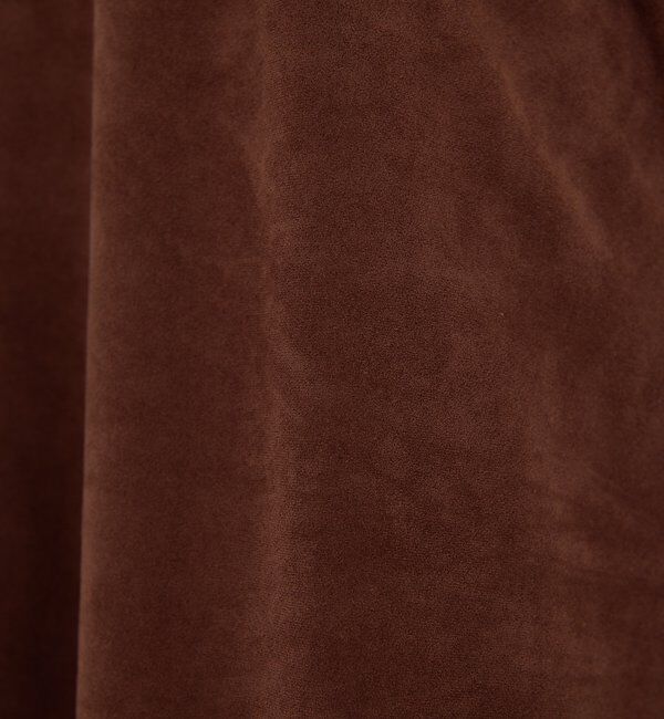  「【HERITANOVUM】エコスエードミニドレス」|ワンピース|