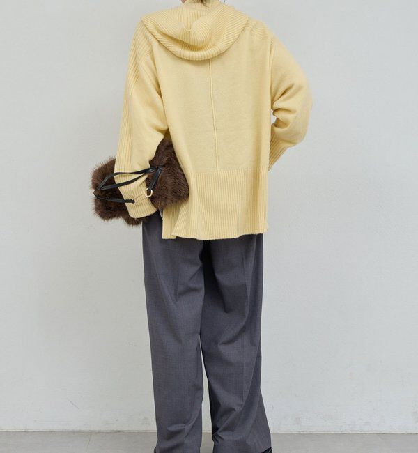  「【脱マンネリニット】【MANAKAコラボ】フードセットニット」|ニット・セーター|