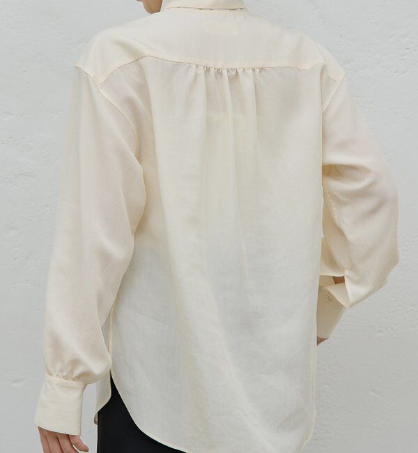  「【HERITANOVUM】スカーフカラーシャツ」|シャツ・ブラウス|