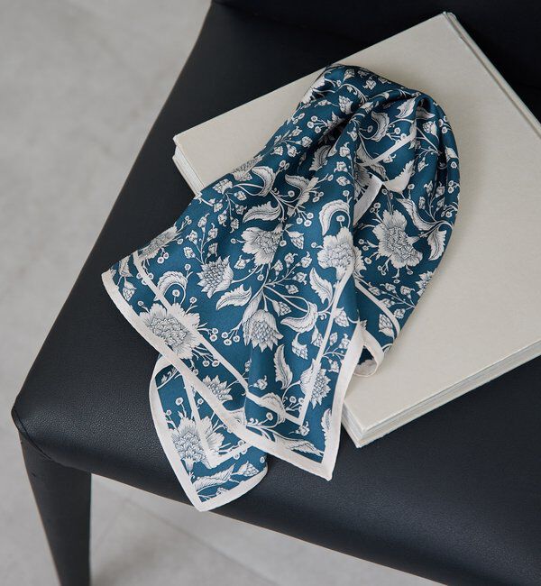  「更紗プリントシルクスカーフ」|バンダナ・スカーフ|