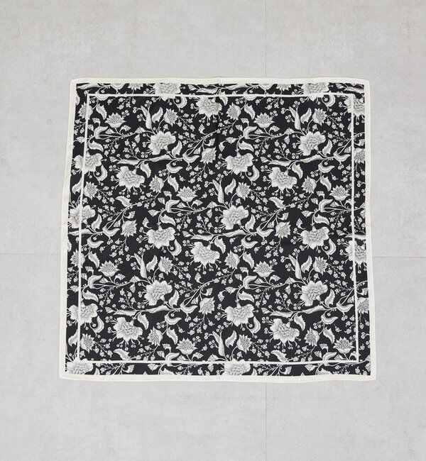  「更紗プリントシルクスカーフ」|バンダナ・スカーフ|