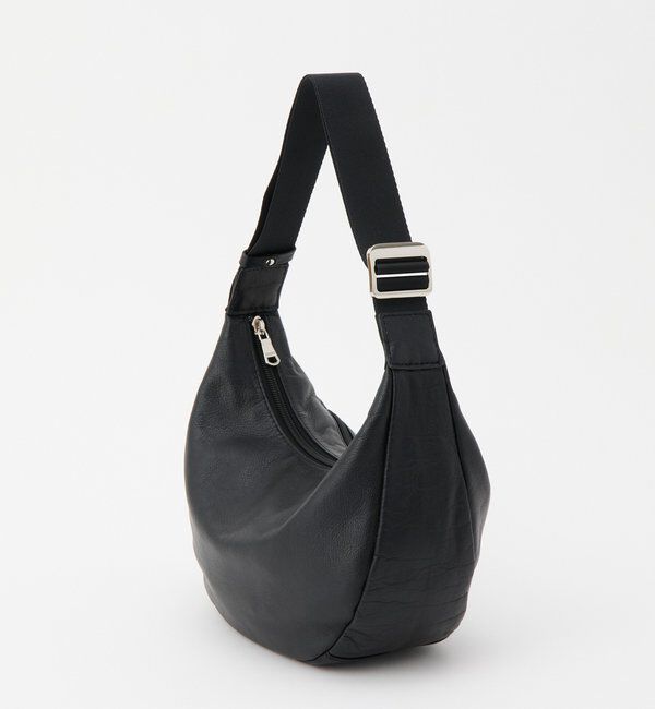  「ソフトレザーラウンドショルダーバッグ」|ショルダー・メッセンジャー|