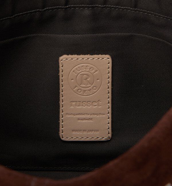  「ステンシルデザインスエードショルダーバッグ」|ショルダー・メッセンジャー|