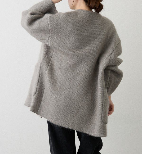  「【再値下げ】モヘアダブルニットコート」|その他|