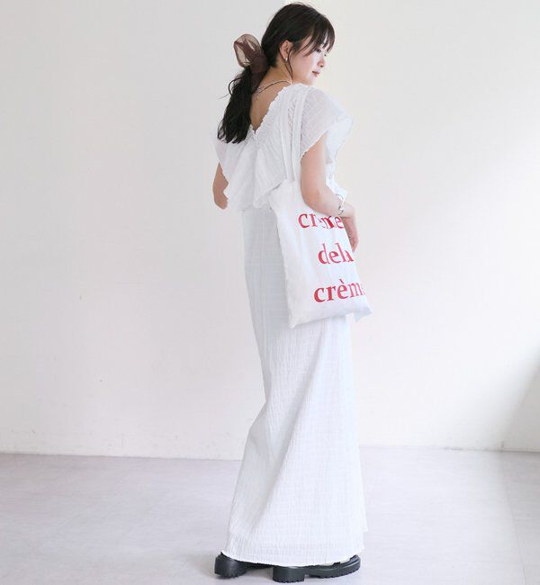  「シャーリングスクエアワンピース」|ワンピース|