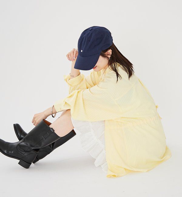  「[森川企画]レイヤードストライプドロストシャツ」|シャツ・ブラウス|