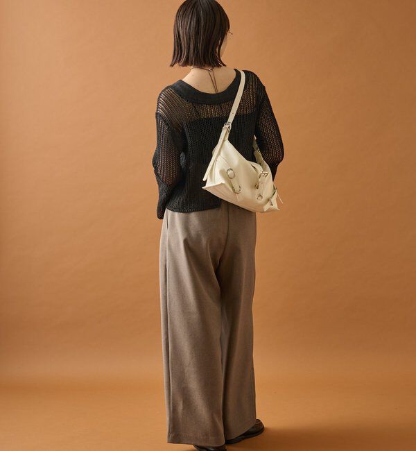  「フリルスリーブメッシュカーデ」|カーディガン|