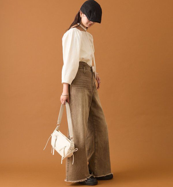  「チョーカーリボンパフブラウス」|シャツ・ブラウス|