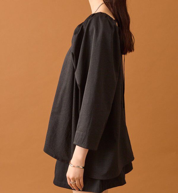  「チョーカーリボンパフブラウス」|シャツ・ブラウス|