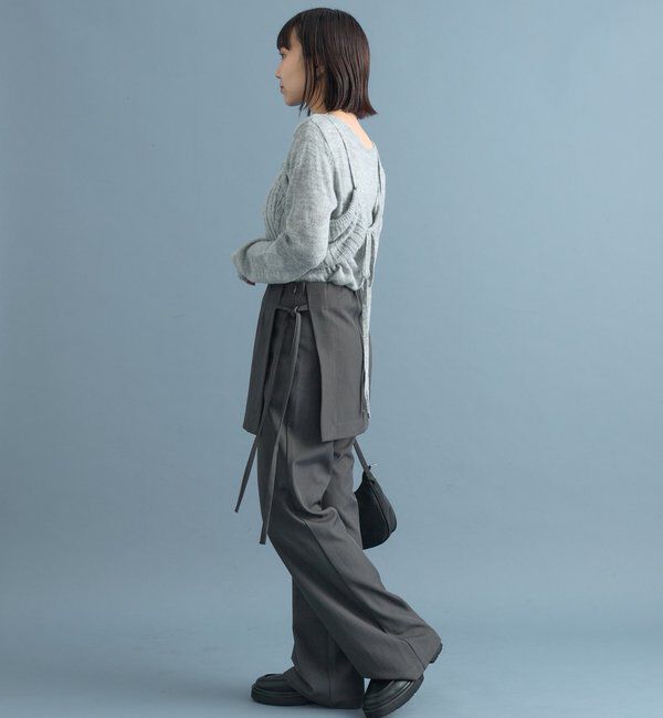  「シアーニットビスチェSET」|ニット・セーター|