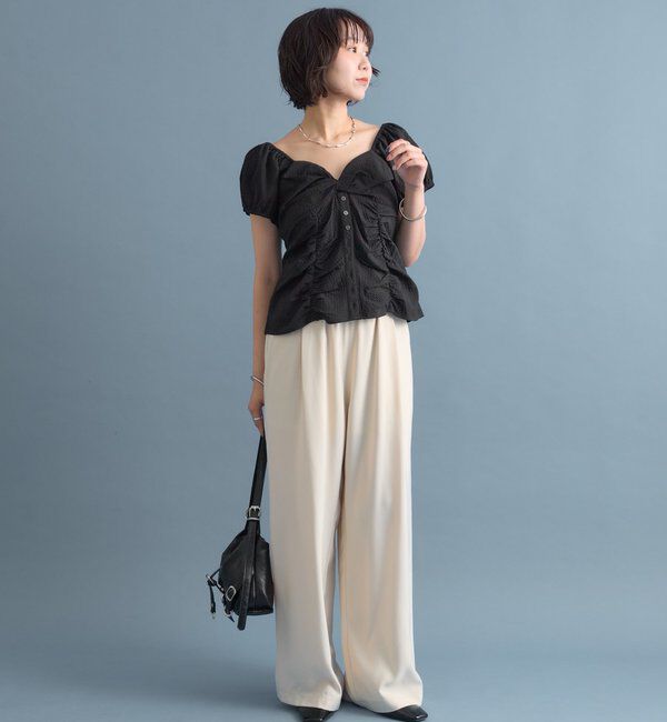  「パフビスチェ ブラウス」|シャツ・ブラウス|