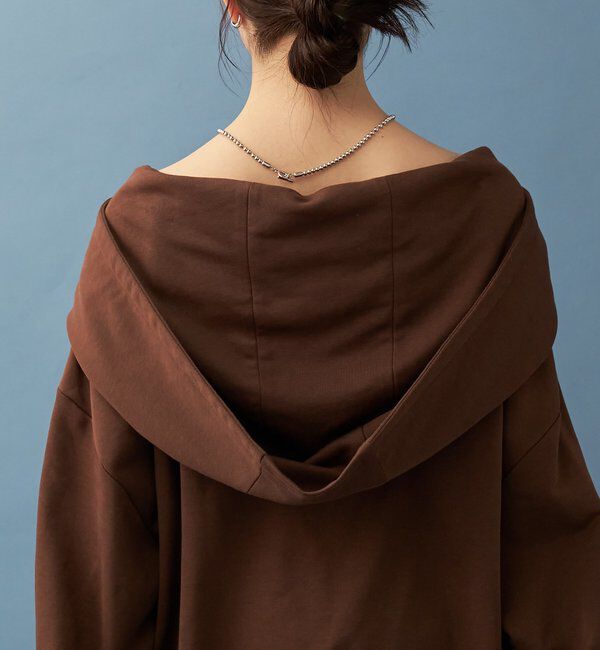  「フーディーオフショルスウェット」|パーカー|