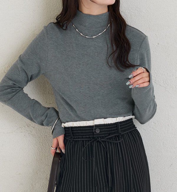  「ハイネックロンT」|Tシャツ・カットソー|