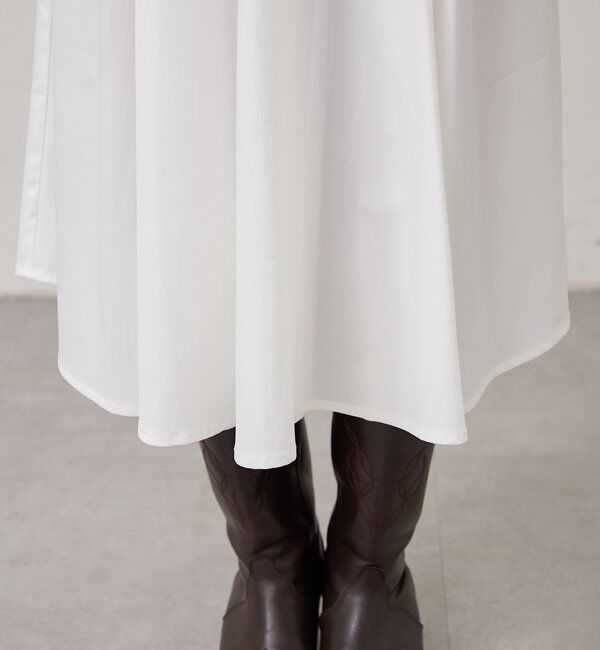  「フレアミドルスカート」|スカート|