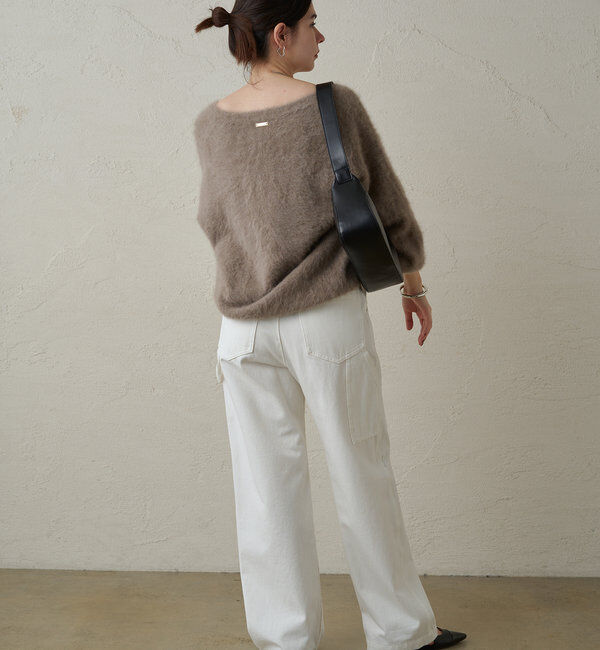 「FURカシミヤVニット」|ニット・セーター|