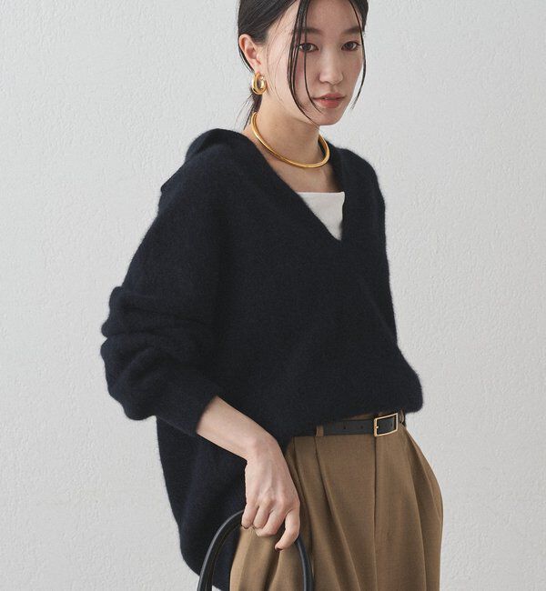  「FURウールスキッパーニット」|ニット・セーター|