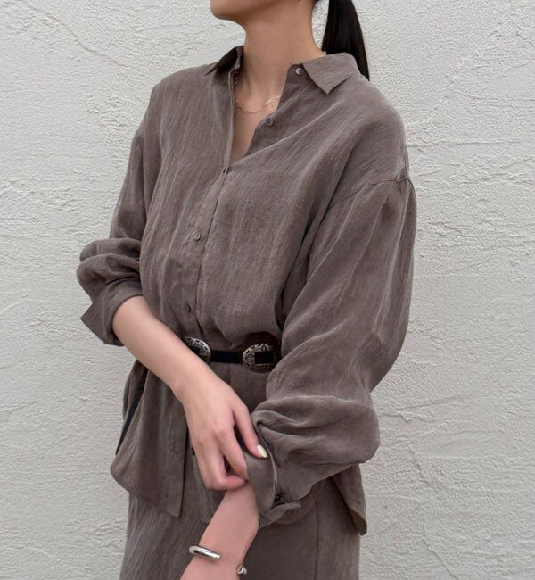  「とろみシャツ」|シャツ・ブラウス|