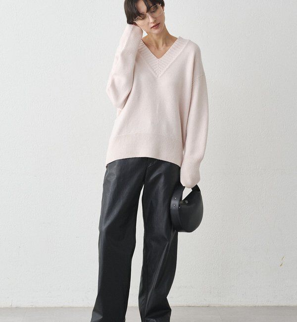  「ウール100Vニット」|ニット・セーター|