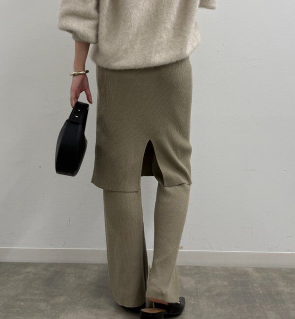  「ニットスカート+パンツセット」|チノ|