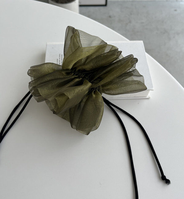  「【新色追加】〈GOLDY/ゴールディ〉ドロストオーガンジーシュシュ」|リング|